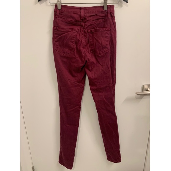 2/$50 Fashion Nova Burgundy Canopy Jeans - Picture 4 of 4